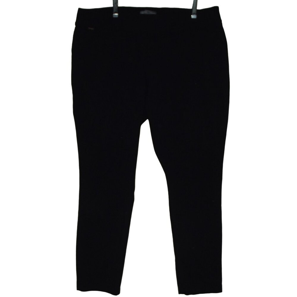 The Limited Pants Womens Plus 20W x 29"inseam Exact Stretch black ankle stretch